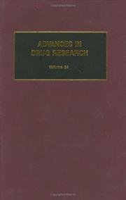 Cover of: Advances in Drug Research, Volume 24: Volume 24 (Advances in Drug Research)