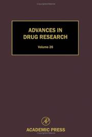 Cover of: Advances in Drug Research, Volume 26 (Advances in Drug Research)