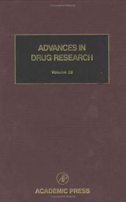 Cover of: Advances in Drug Research