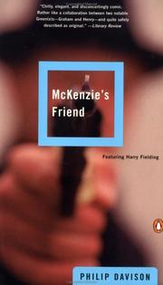 Cover of: McKenzie's friend by Philip Davison