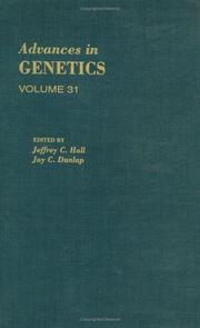 Cover of: Advances in Genetics, Volume 31 (Advances in Genetics) by 