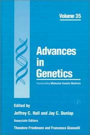 Cover of: Advances in Genetics by 