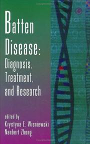 Cover of: Batten Disease by Jay C. Dunlap, Theodore Friedmann