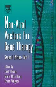 Cover of: Nonviral Vectors for Gene Therapy, Part 1 (Advances in Genetics) (Advances in Genetics) by 