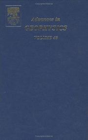 Cover of: Advances in Geophysics, Volume 46 (Advances in Geophysics) by Renata Dmowska