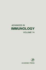 Cover of: Advances in Immunology, Volume 50 (Advances in Immunology)