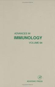 Cover of: Advances in Immunology, Volume 64 (Advances in Immunology)