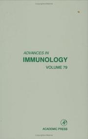 Cover of: Advances in Immunology, Volume 79 (Advances in Immunology) by Frank J. Dixon