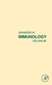 Cover of: Advances in Immunology, Volume 89 (Advances in Immunology)