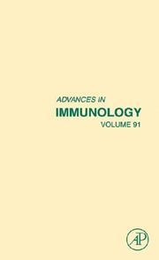 Cover of: Advances in Immunology, Volume 91 (Advances in Immunology) by Frederick W. Alt