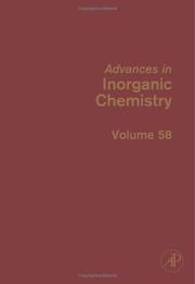 Cover of Advances in Inorganic Chemistry, Volume 58 by Rudi van Eldik