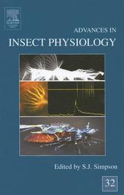 Cover of: Advances in Insect Physiology, Volume 32 (Advances in Insect Physiology)