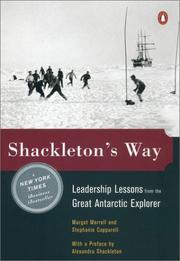 Cover of: Shackleton's Way: Leadership Lessons from the Great Antarctic Explorer