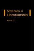 Advances in librarianship