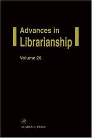 Advances in Librarianship, Volume 27 (Advances in Librarianship) by Frederick C. Lynden