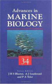 Cover of: Advances in Marine Biology, Volume 34 (Advances in Marine Biology)