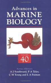 Cover of: Advances in Marine Biology, Volume 40 (Advances in Marine Biology)