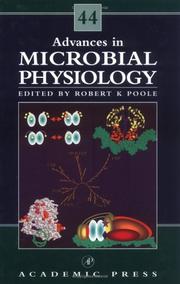 Cover of: Advances in Microbial Physiology (Vol 44) (Advances in Microbial Physiology) by Robert K. Poole