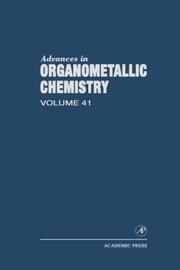 Cover of: Advances in Organometallic Chemistry, Vol. 43