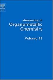 Cover of: Advances in Organometallic Chemistry, Vol. 53