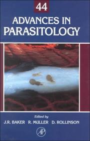 Cover of: Advances in Parasitology, Volume 44 (Advances in Parasitology) by 