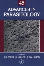 Cover of: Advances in Parasitology, Volume 45 (Advances in Parasitology)