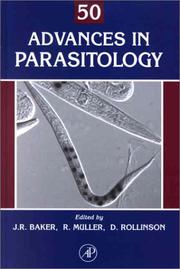 Cover of: Advances in Parasitology, Volume 50 (Advances in Parasitology) by 