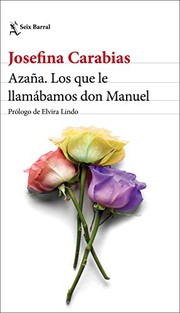 Cover of: Azaña by Josefina Carabias