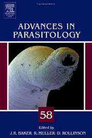Cover of: Advances in Parasitology, Volume 58 (Advances in Parasitology)
