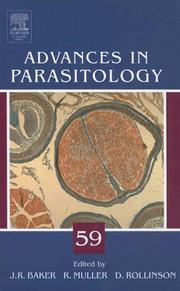 Cover of: Advances in Parasitology, Volume 59 (Advances in Parasitology)