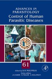 Cover of: Control of Human Parasitic Diseases, Volume 61 (Advances in Parasitology)