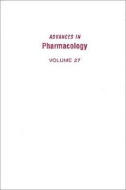 Cover of: Conjugation-Dependent Carcinogenicity and Toxicity of Foreign Compounds (Advances in Pharmacology)