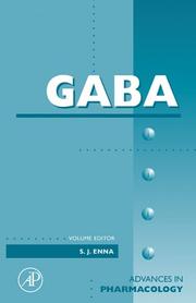 Cover of: GABA, Volume 54 (Advances in Pharmacology) by 
