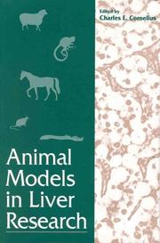 Cover of: Animal Models in Liver Research: Volume 37 (Advances in Veterinary Medicine)