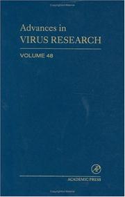 Cover of: Advances in Virus Research, Volume 48 (Advances in Virus Research)
