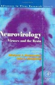 Cover of: Neurovirology  by 