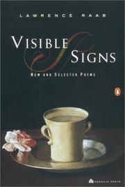 Cover of: Visible signs: new and selected poems