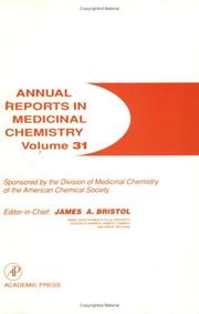 Cover of: Annual Reports in Medicinal Chemistry