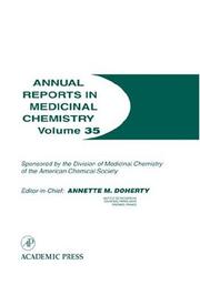 Cover of: Annual Reports in Medicinal Chemistry, Volume 35 (Annual Reports in Medicinal Chemistry)