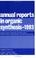 Cover of: Annual Reports in Organic Synthesis 1993