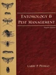 Entomology and pest management by Larry P. Pedigo, Marlin E. Rice