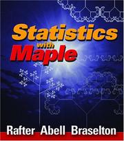Cover of: Statistics with Maple