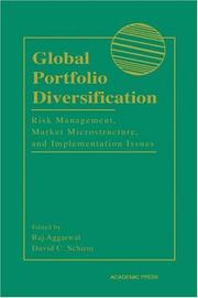 Cover of: Global portfolio diversification: risk management, market microstructure, and implementation issues
