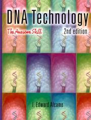 Cover of: DNA Technology, Second Edition by I. Edward Alcamo