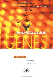 Cover of: Immunoglobulin Genes