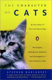 Cover of: The Character of Cats by Stephen Budiansky