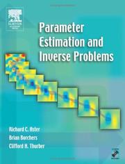 Cover of: Parameter estimation and inverse problems