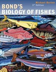 Cover of: Bond's Biology of Fishes by Michael Barton