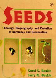 Cover of: Seeds by Carol C. Baskin, Jerry M. Baskin