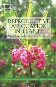 Cover of: Reproductive Allocation in Plants (Physiological Ecology)